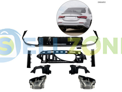 Σετ πίσω διαχύτη και εξάτμισης για Mercedes W213 E E63 AMG 2021–2022 – DMb892